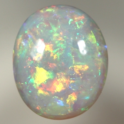 SOLID SEMI BLACK OPAL Bright crisp rolling flashes in a 3D show